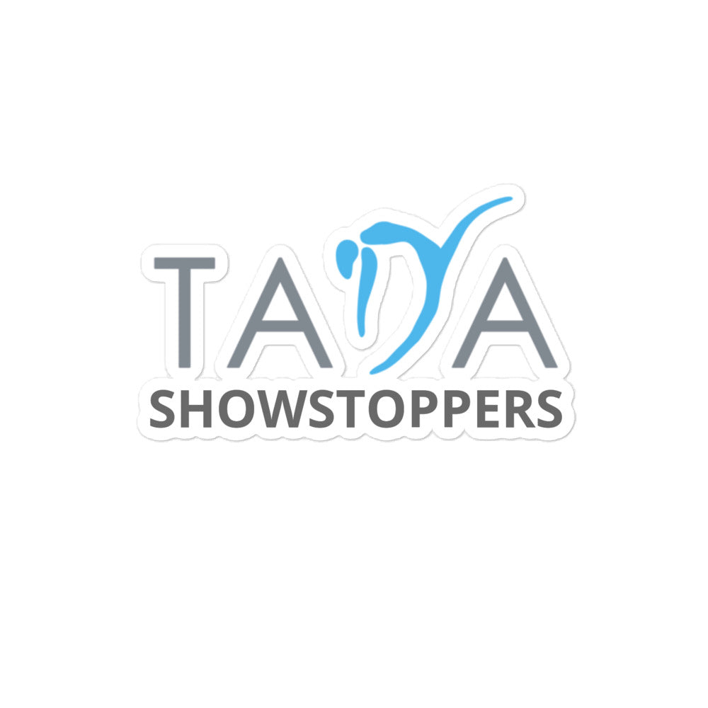 Showstoppers - Bubble-Free Decal (White)