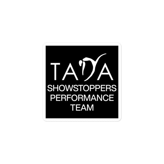 Showstoppers - Bubble-Free Decal (Black)