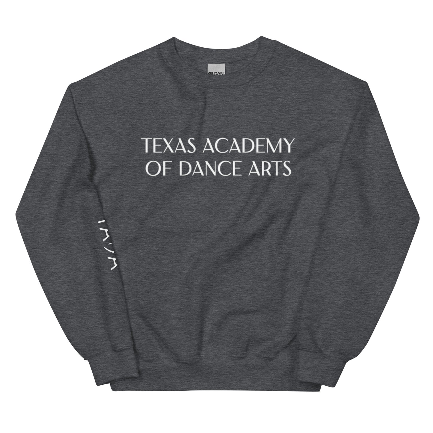 Unisex Sweatshirt Front + Sleeve Logo