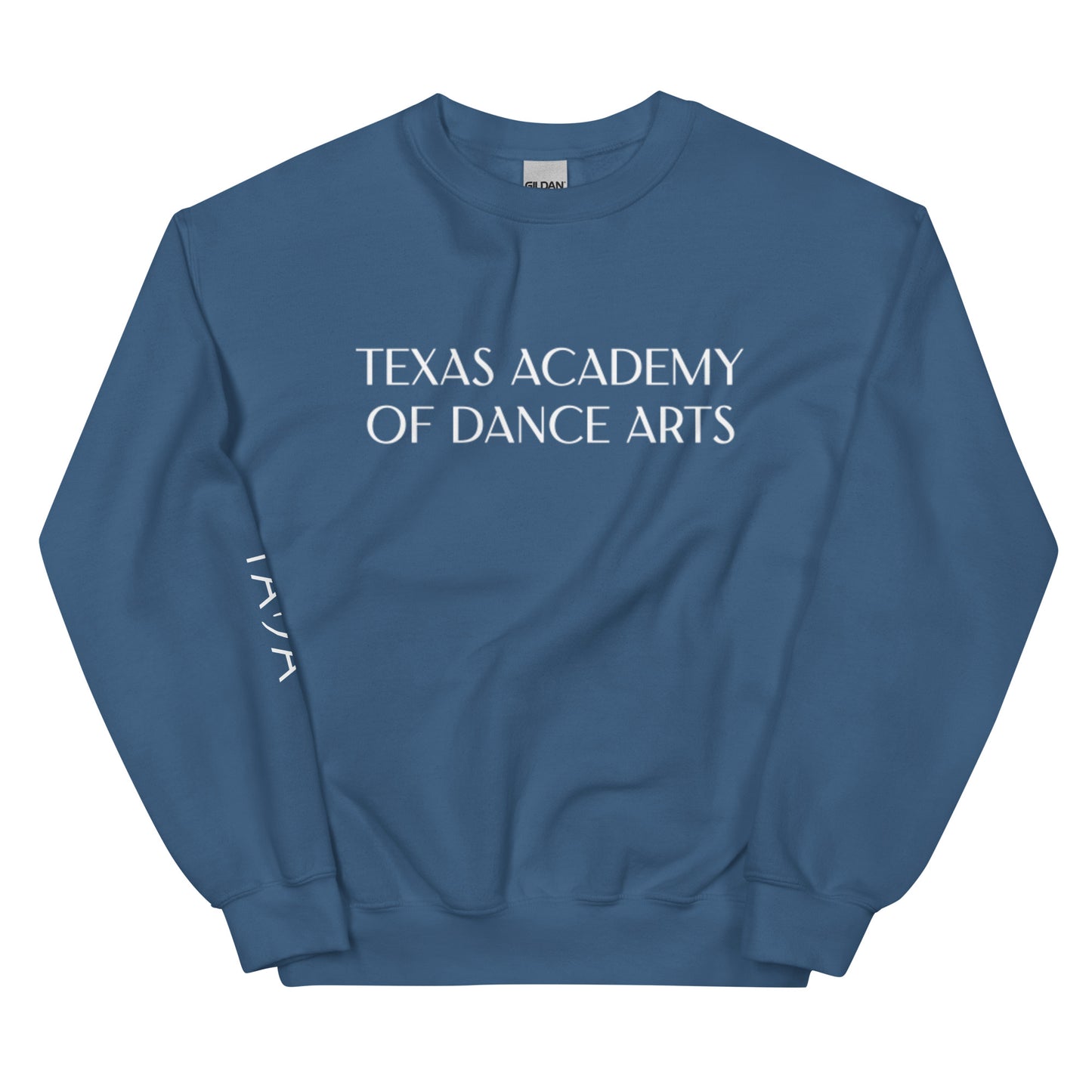 Unisex Sweatshirt Front + Sleeve Logo