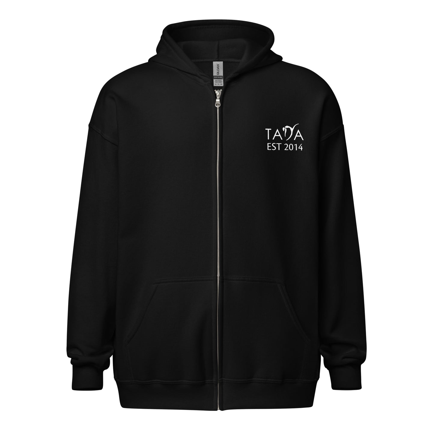 Unisex Heavy Blend Zip Hoodie Logo Circle