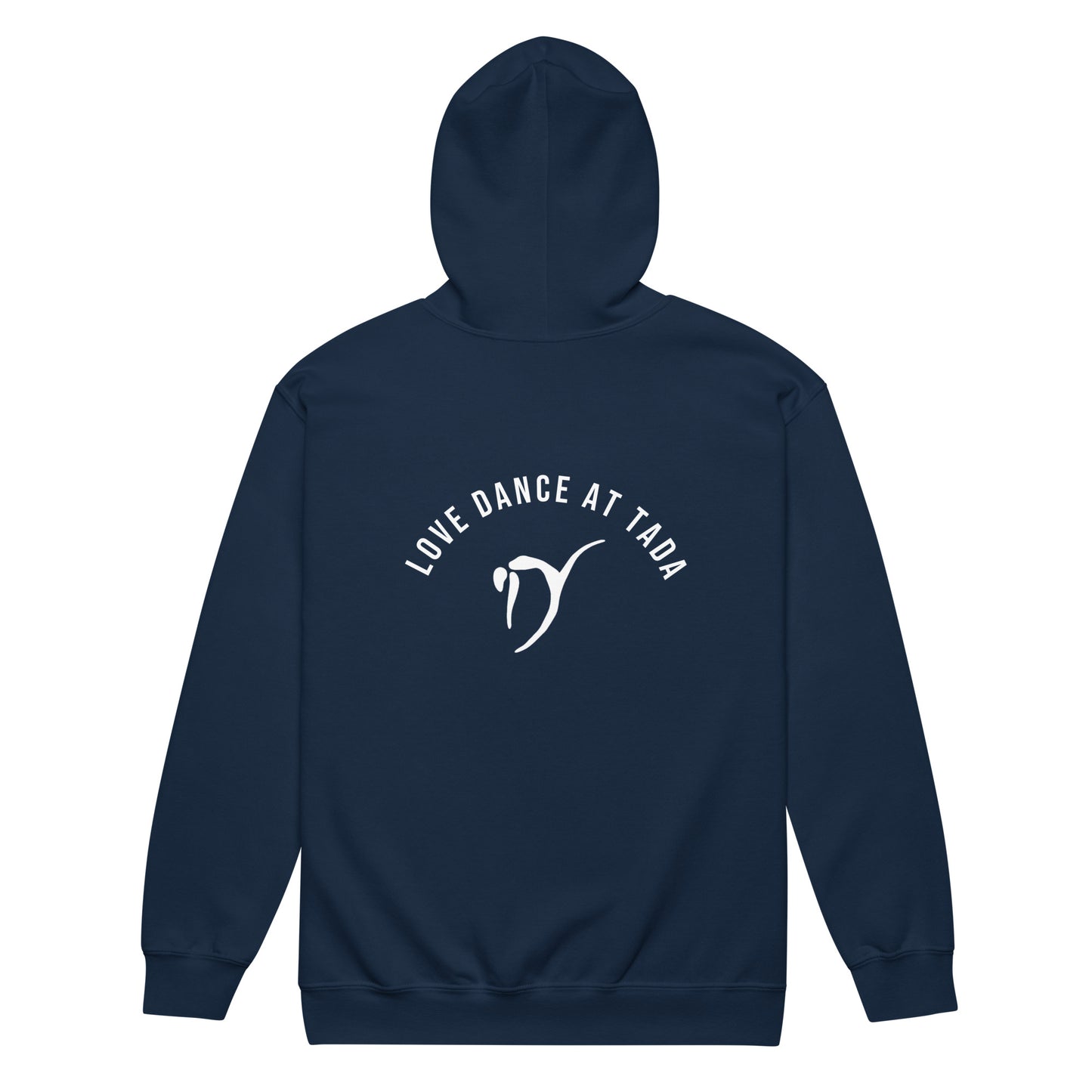 Unisex Heavy Blend Zip Hoodie Love Dance at TADA