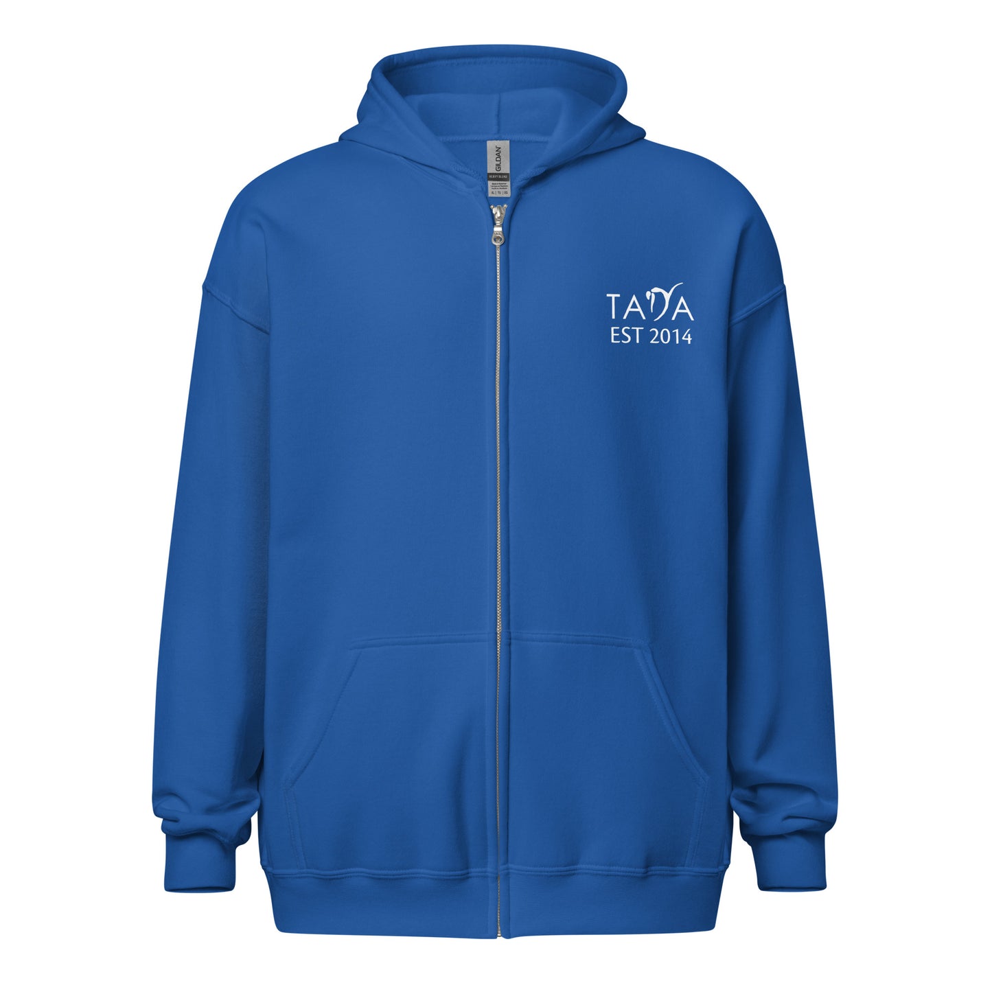 Unisex Heavy Blend Zip Hoodie Logo Circle