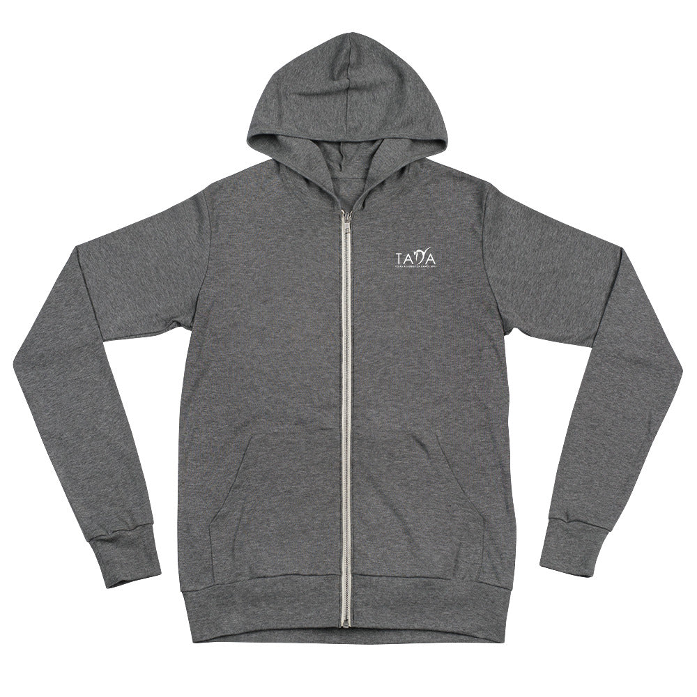 Unisex Zip Hoodie Lightweight Love Dance at TADA