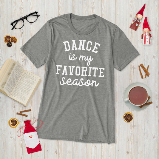 Short Sleeve Triblend Vintage T-Shirt Dance Is My Favorite Season