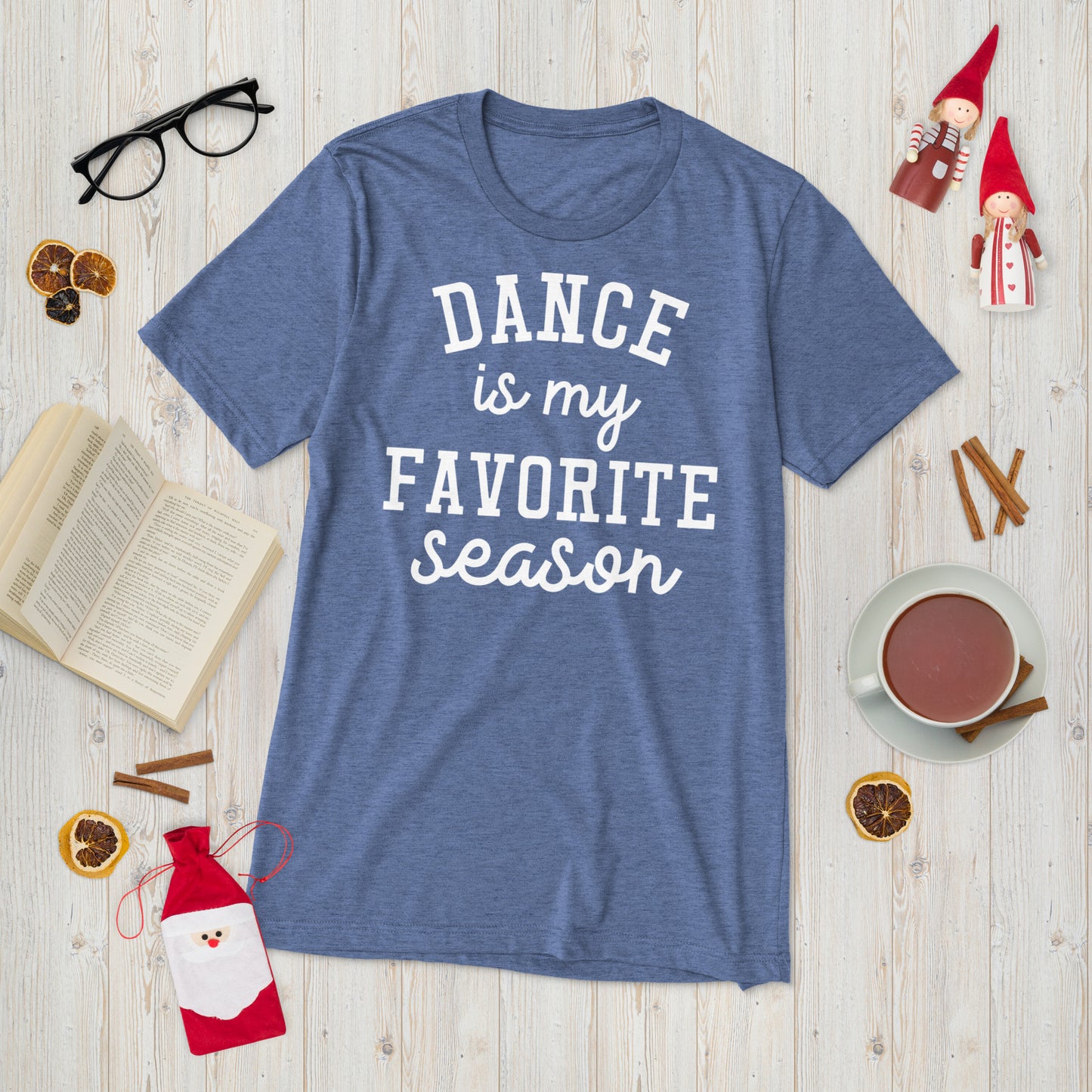 Short Sleeve Triblend Vintage T-Shirt Dance Is My Favorite Season