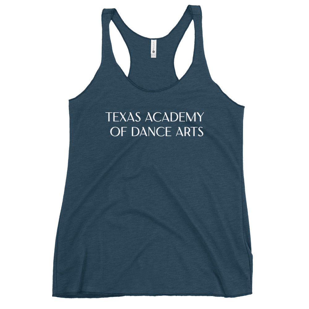 Ladies Racerback Tank TADA Logo