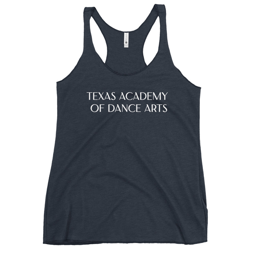 Ladies Racerback Tank TADA Logo