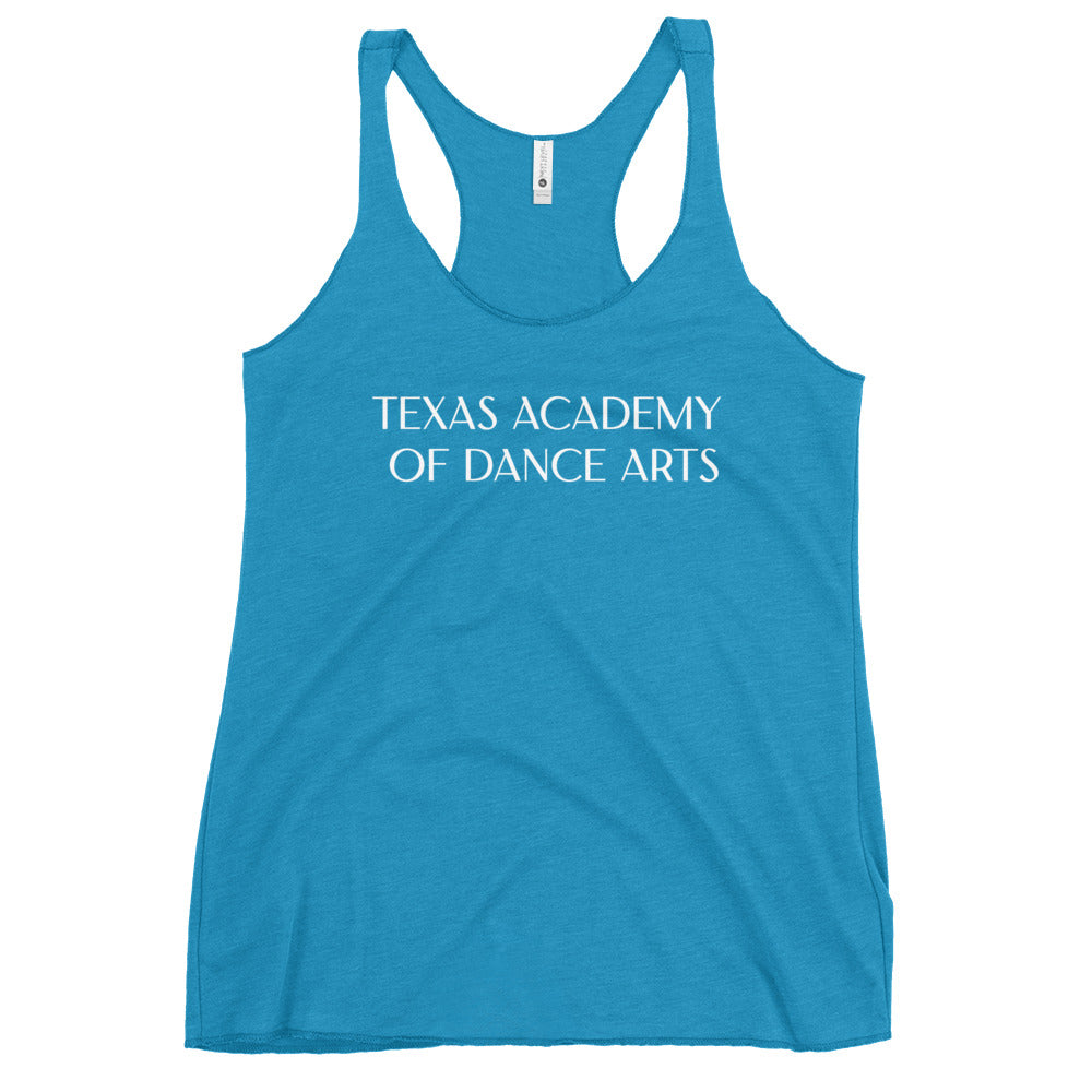 Ladies Racerback Tank TADA Logo