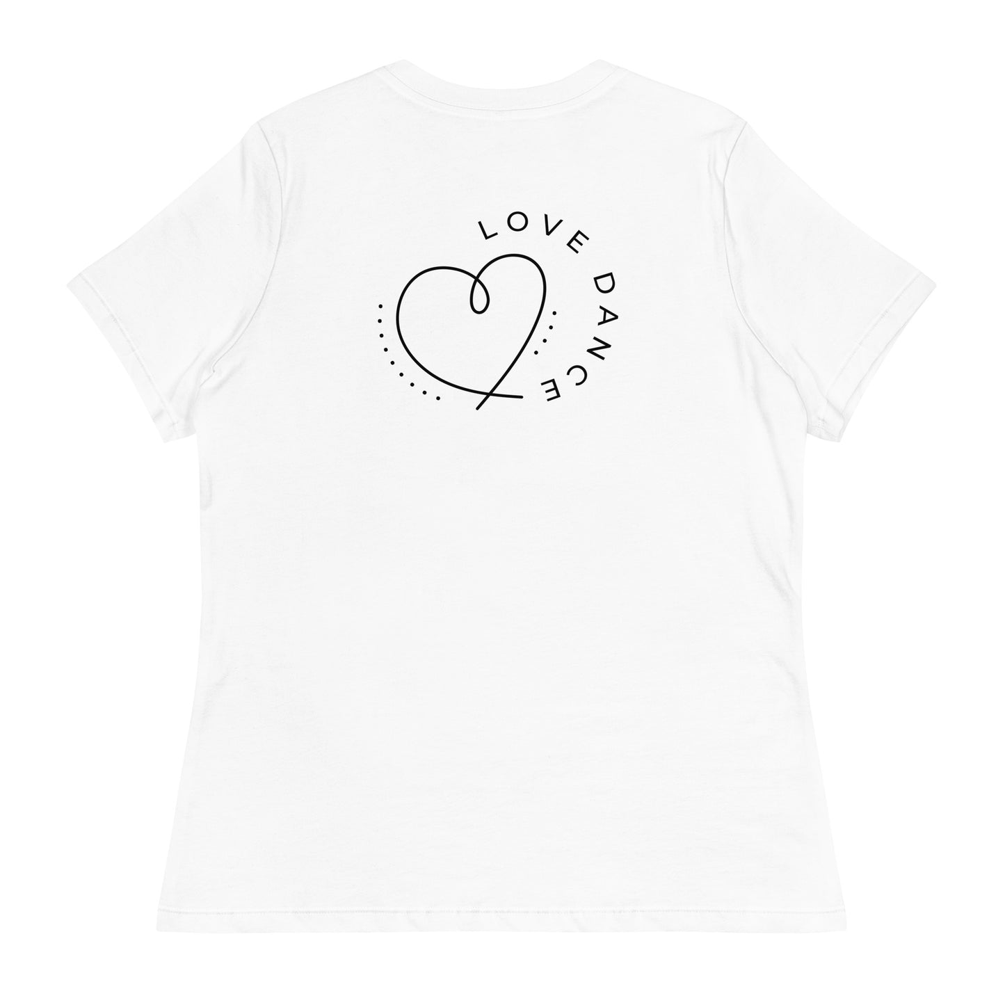 Ladies Relaxed T-Shirt Minimalist Heart