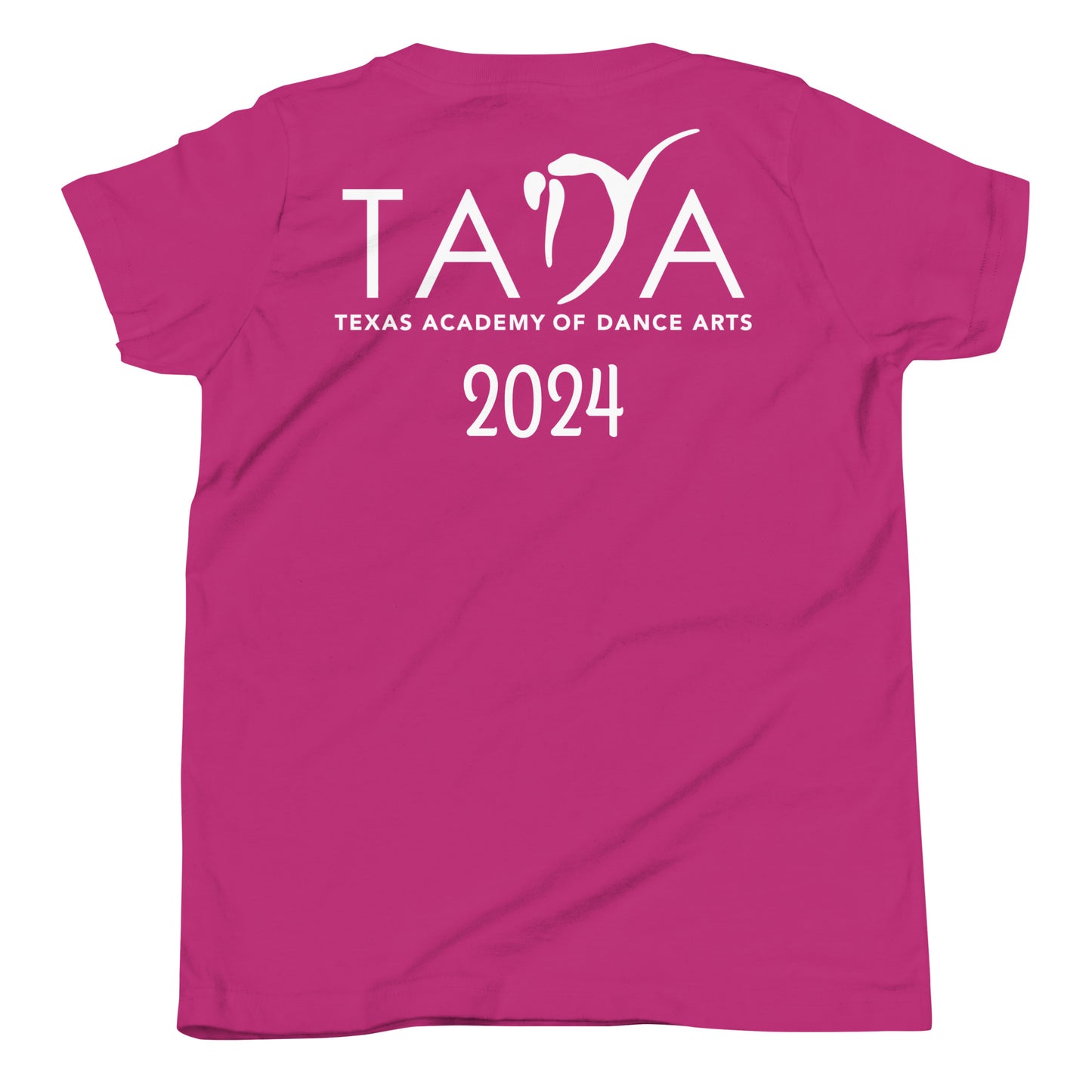 My First Recital Short Sleeve T-shirt Youth (Pink Font)