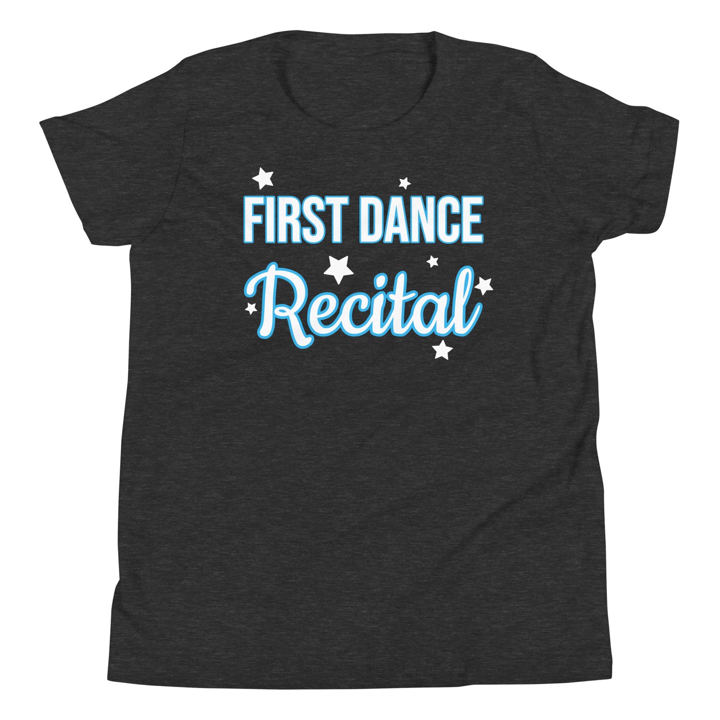 My First Recital Short Sleeve T-shirt Youth (Blue Font)