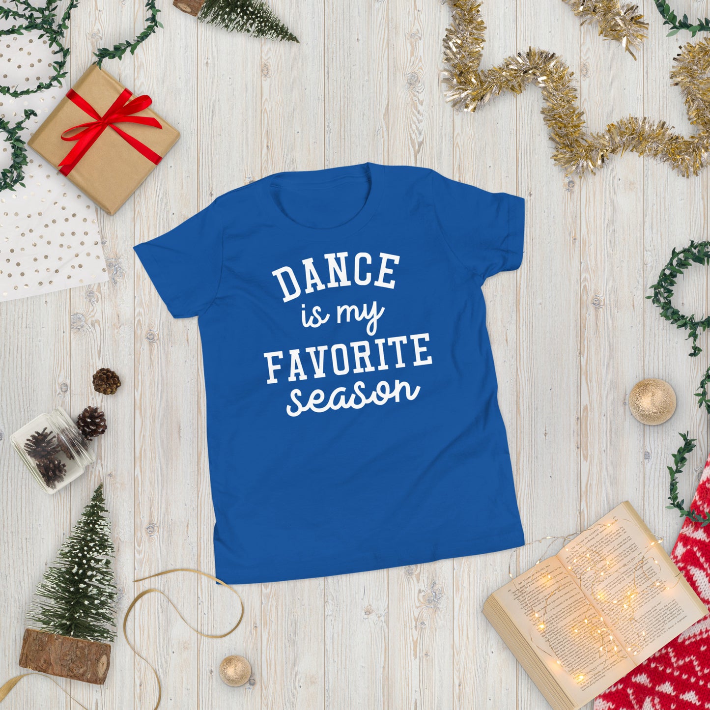 Youth Short Sleeve T-Shirt Dance Is My Favorite Season